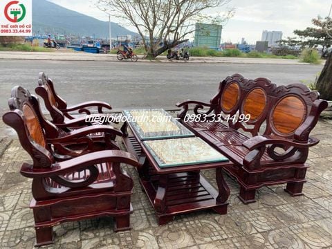 Salon gỗ thanh lý