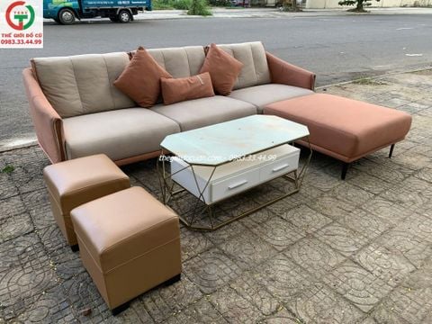 Sofa nệm góc thanh lý