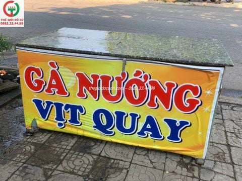 Bàn chế biến mặt đá thanh lý