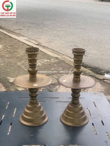 Cặp chân đèn đồng thanh lý