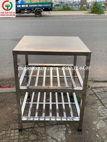 Kệ inox thanh lý