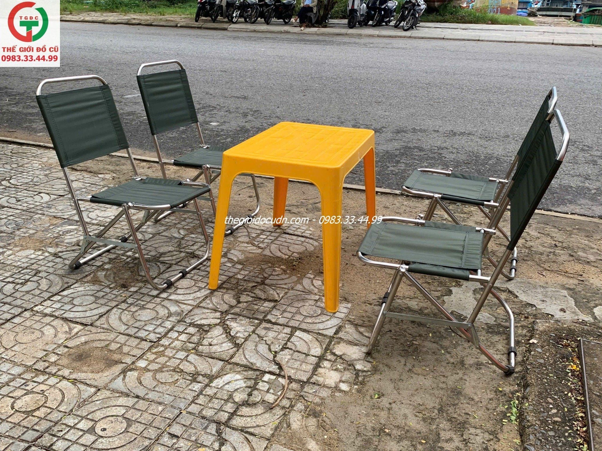 Bàn ghế cafe thanh lý