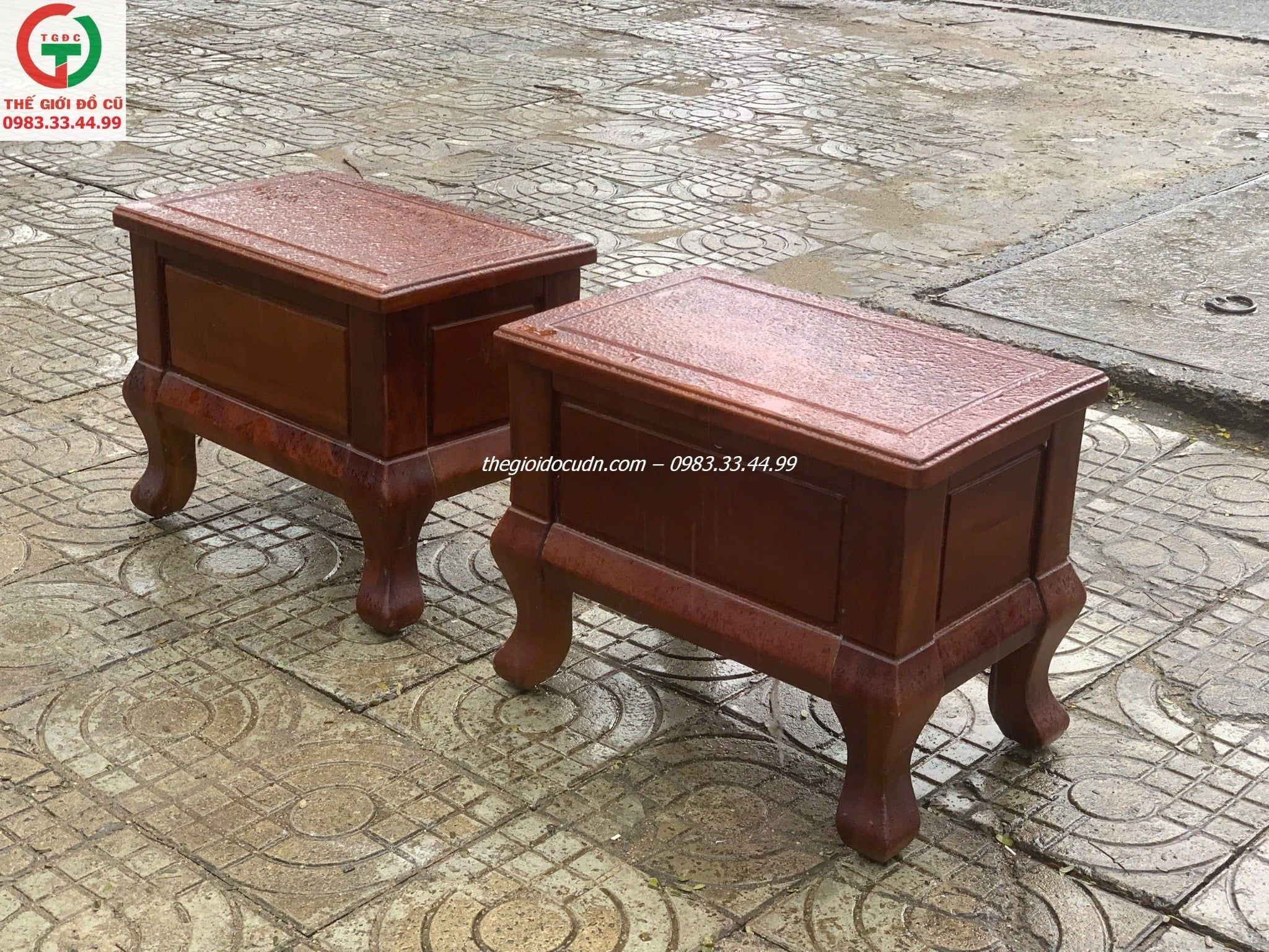 Đôn gỗ đinh hương thanh lý