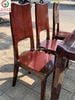 Bộ bàn ăn gỗ sồi thanh lý