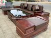 Salon gỗ kèm nệm thanh lý