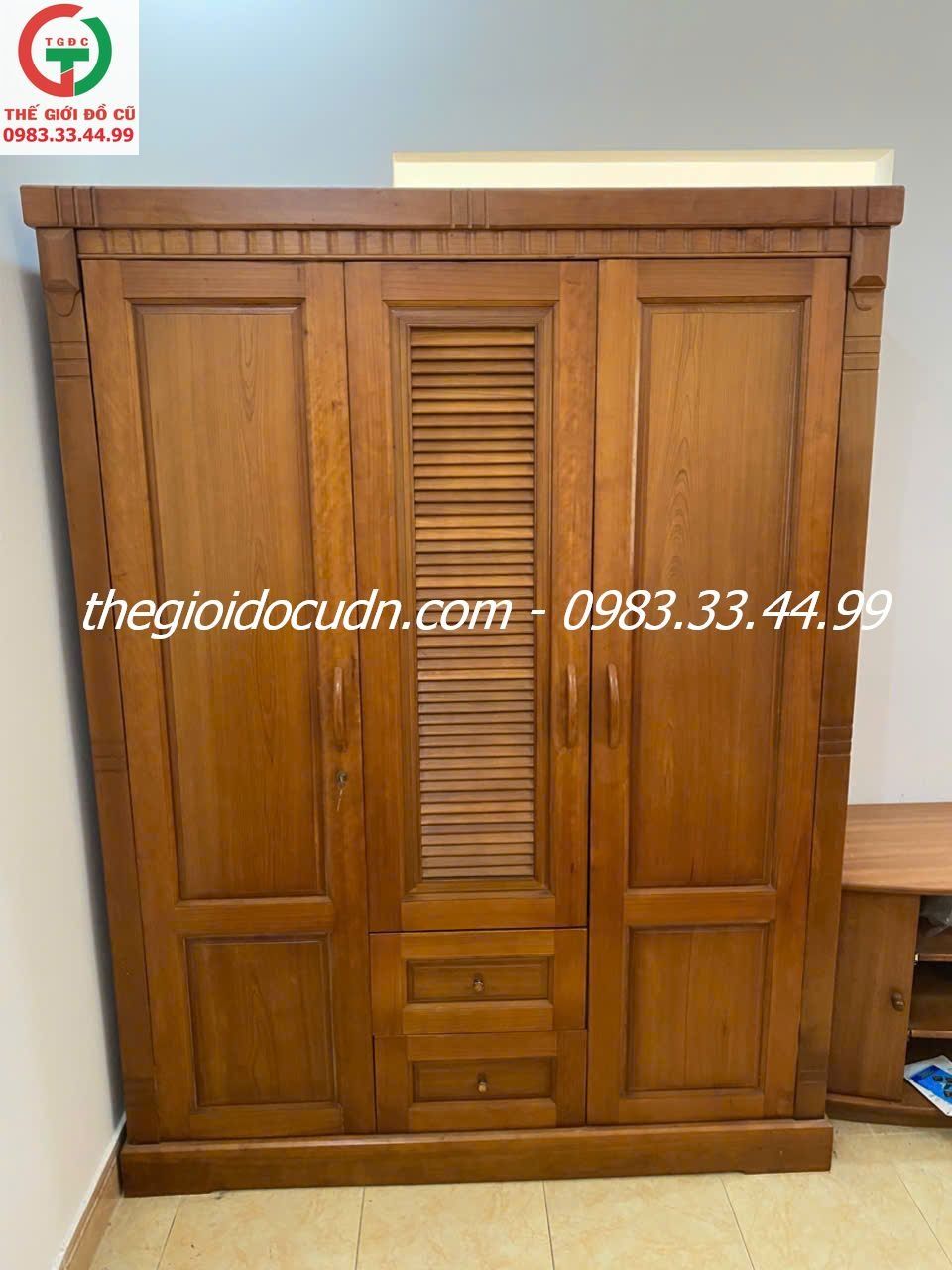 Tủ áo quần 3 cánh thanh lý