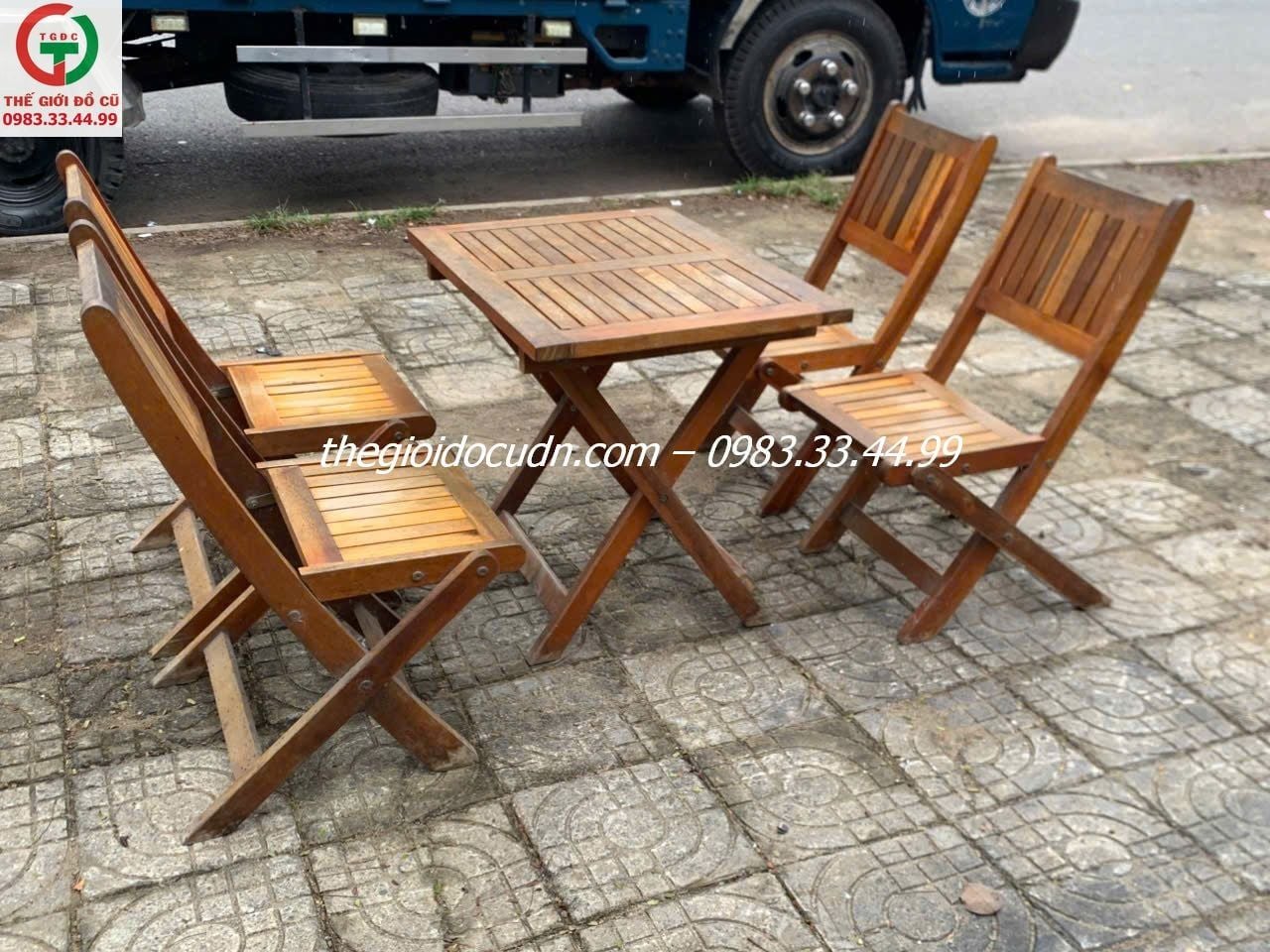 Bàn ghế cafe lớn, nhỏ thanh lý