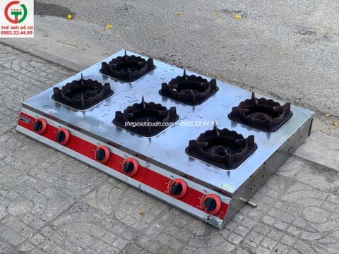 Bếp gas 6 họng thanh lý