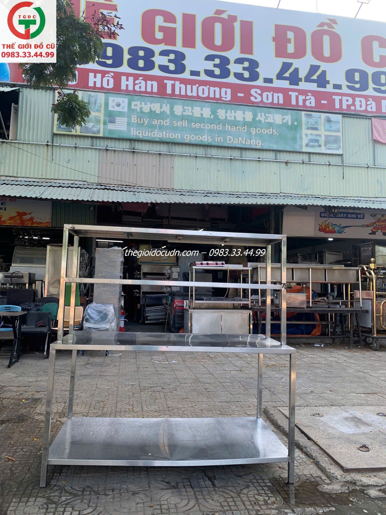 Bàn chế biến thanh lý