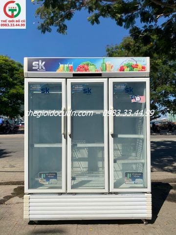 Tủ mát 3 cánh kính Sumikura thanh lý