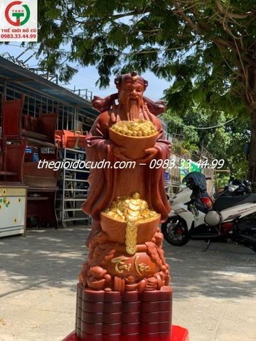 Tượng thần tài và tượng di lặc thanh lý