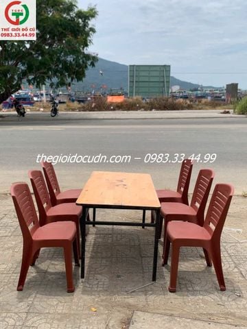 Bàn ghế quán ăn, quán nhậu thanh lý