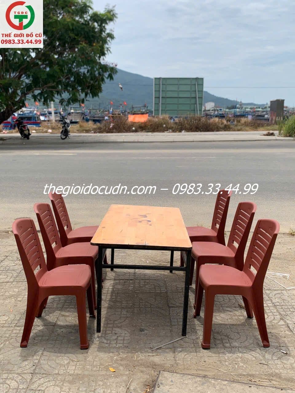 Bàn ghế quán ăn, quán nhậu thanh lý
