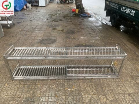 Kệ inox thanh lý