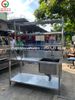 Bồn rửa kèm kệ thanh lý