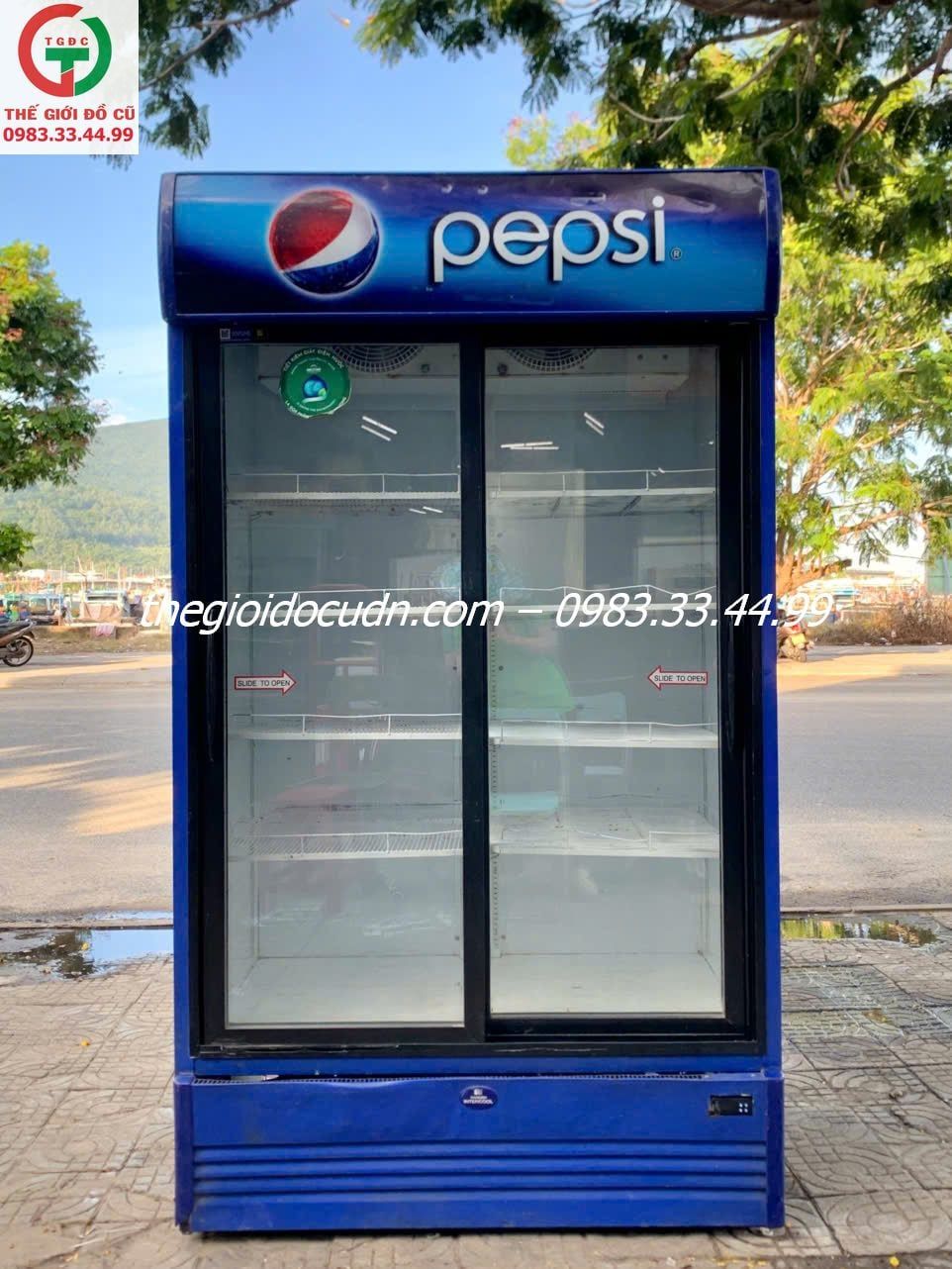 Tủ mát Pepsi 2 cánh thanh lý