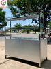 Bàn chế biến kèm kệ và tủ thanh lý
