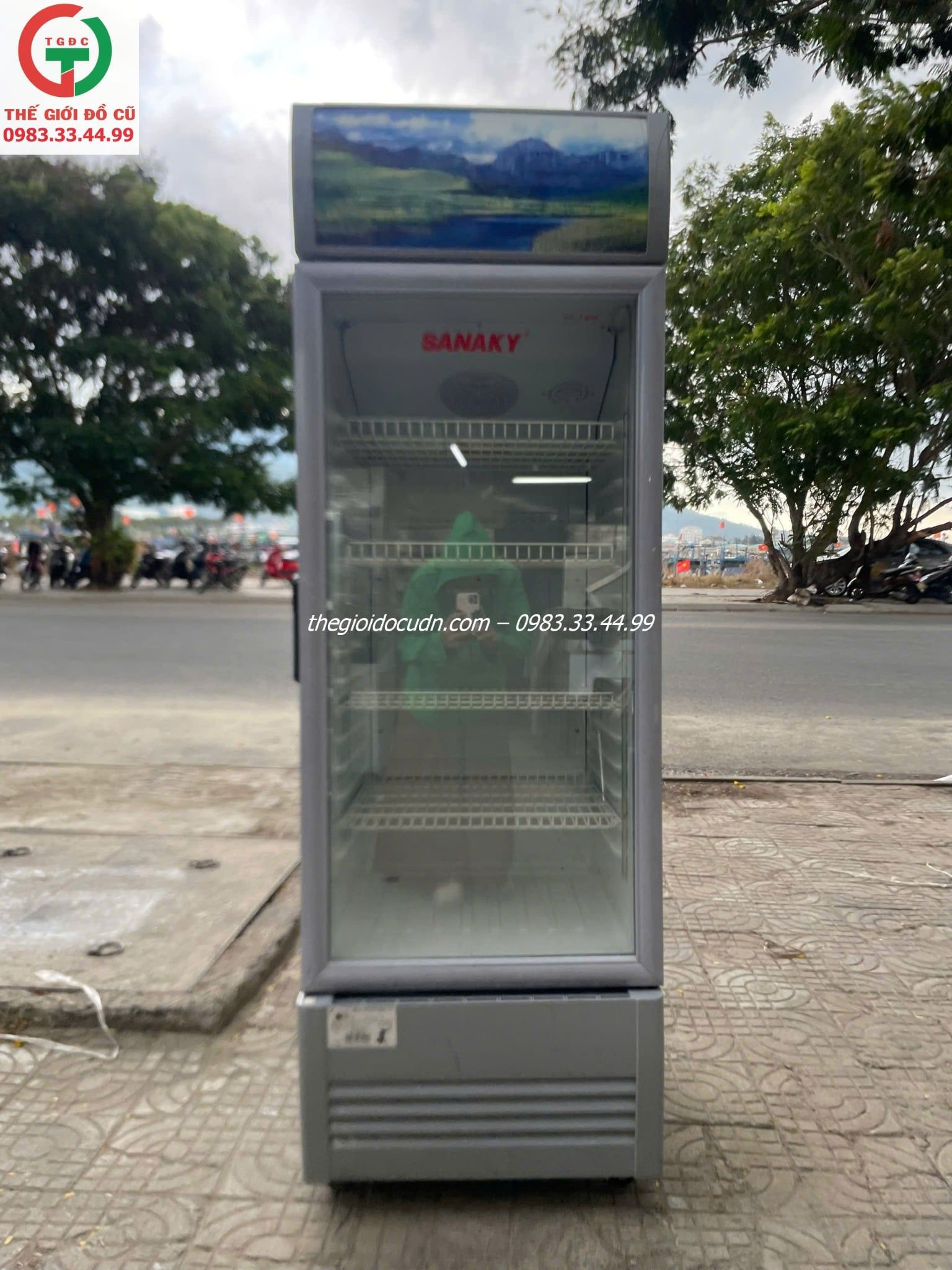 Tủ mát Sanaky thanh lý