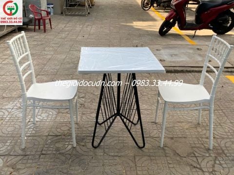 Bàn ghế cafe thanh lý
