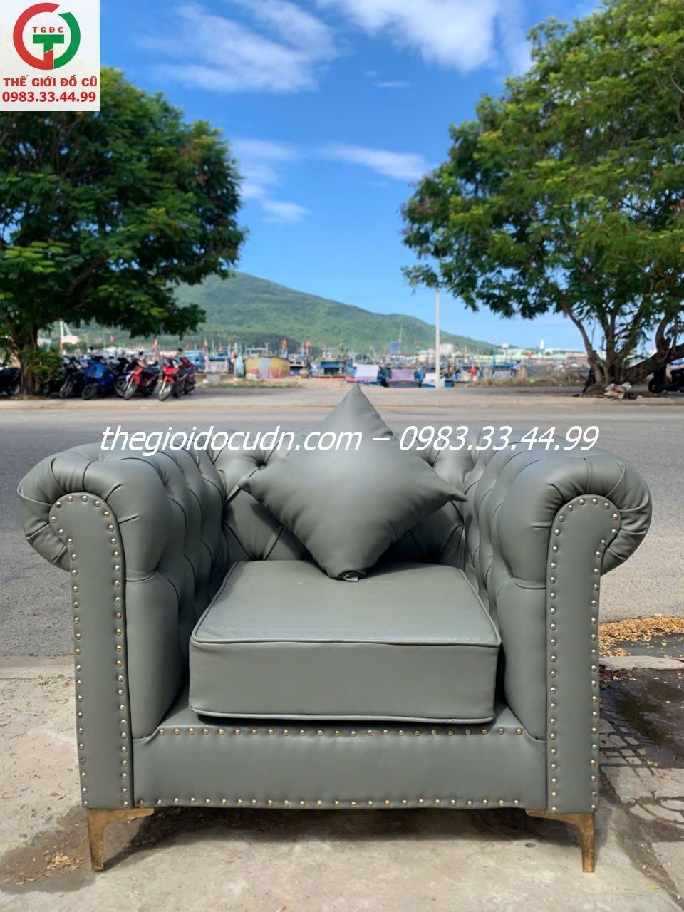 Ghế sofa da thanh lý