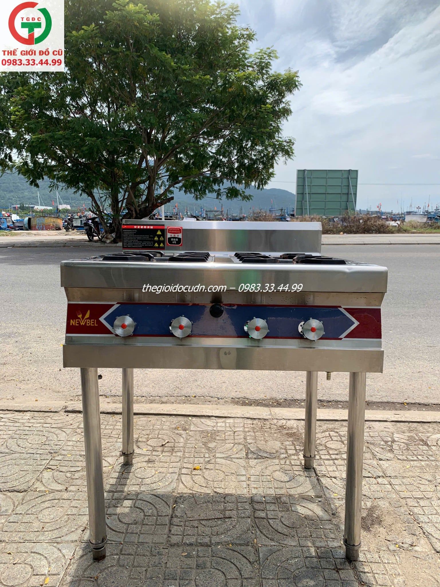 Bếp Âu 4 họng thanh lý
