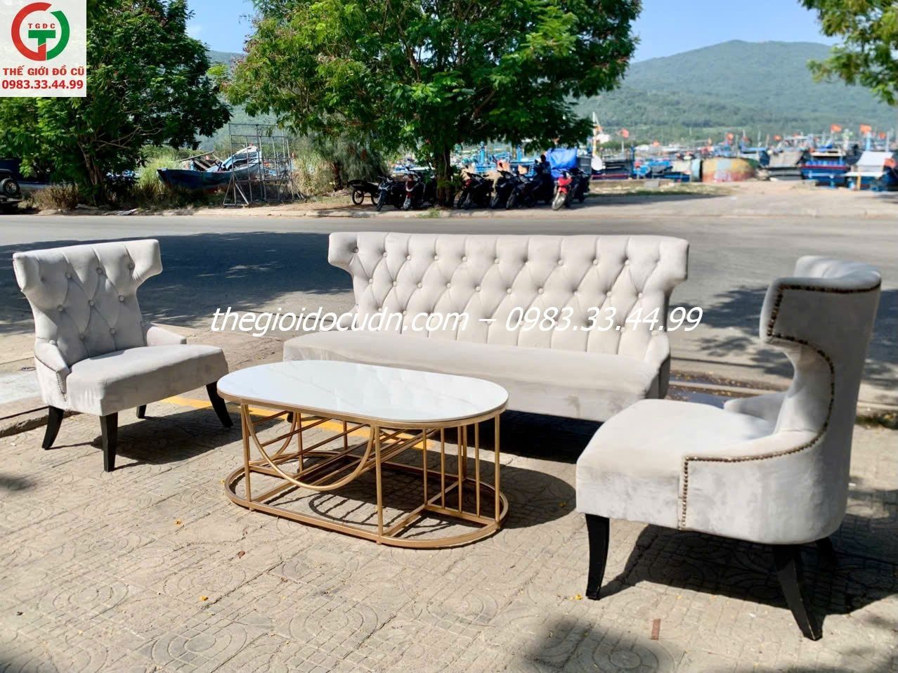Sofa tân cổ điển thanh lý
