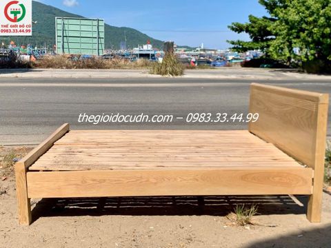 Giường gỗ tự nhiên thanh lý