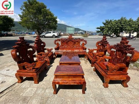 Salon gỗ 6 món thanh lý