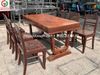 Bàn ghế ăn gỗ xưa thanh lý