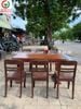 Bàn ghế ăn gỗ xưa thanh lý