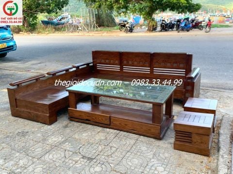 Salon gỗ thanh lý