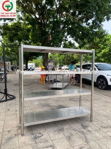 Kệ inox 4 tầng thanh lý