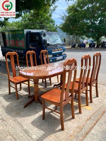 Bàn ăn 6 ghế thanh lý
