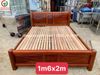 Giường gỗ tự nhiên thanh lý