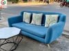 Sofa nệm màu xanh thanh lý
