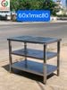 Kệ inox, bàn sơ chế thanh lý