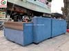 Sofa nệm góc màu xanh thanh lý