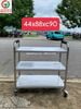 Xe đẩy dọn bàn, kệ inox thanh lý