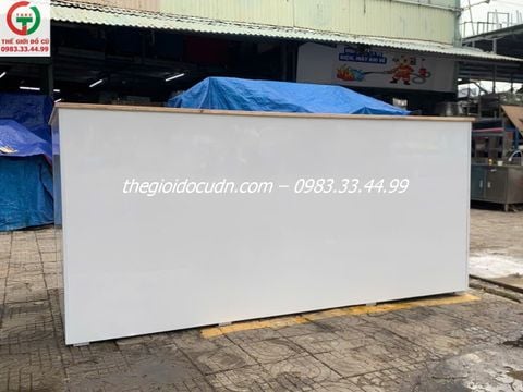 Quầy thu ngân gỗ thanh lý