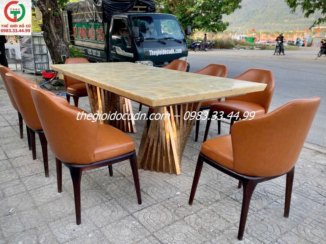 Combo bàn đá kèm ghế thanh lý