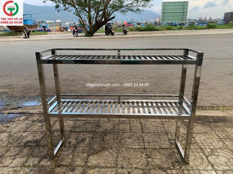 Kệ inox thanh lý