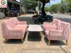 Sofa nệm hồng thanh lý