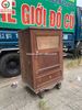 Tủ gỗ trưng bày xưa thanh lý