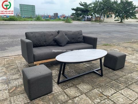 Sofa màu xám thanh lý