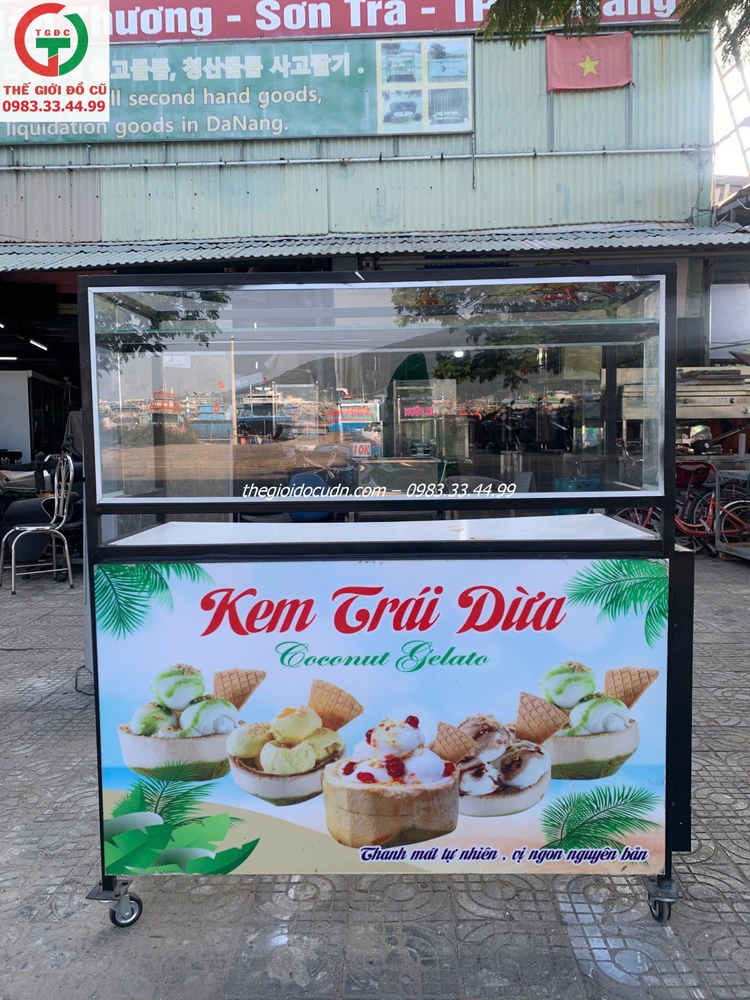 Xe đẩy bán hàng thanh lý