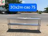 Kệ inox, bàn sơ chế thanh lý