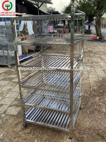 Kệ inox thanh lý
