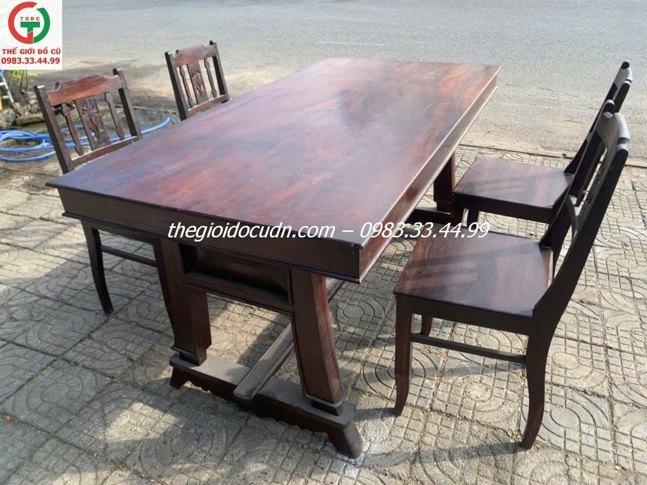 Bàn ăn 5 ghế thanh lý