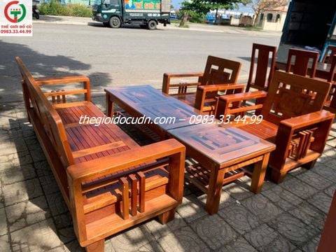 Salon gỗ thanh lý