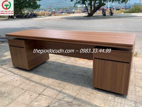 Bàn làm việc gỗ mdf thanh lý